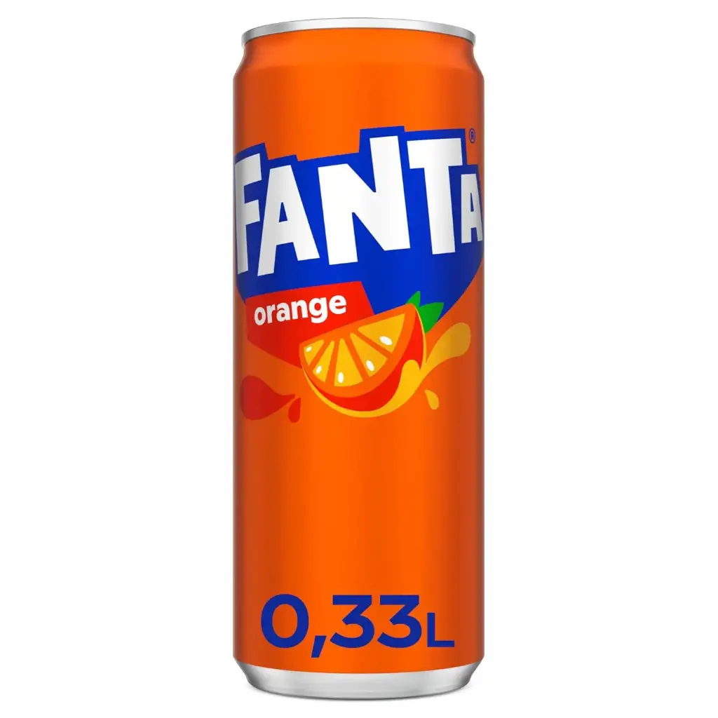 Fanta Orange | 0,33 l | Dose | 24 Stück