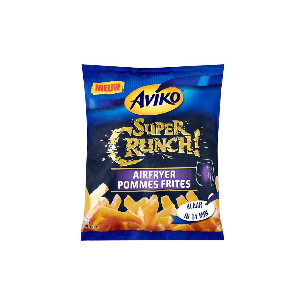 2 x Aviko Super Crunch Airfryer Pommes Frites 750g