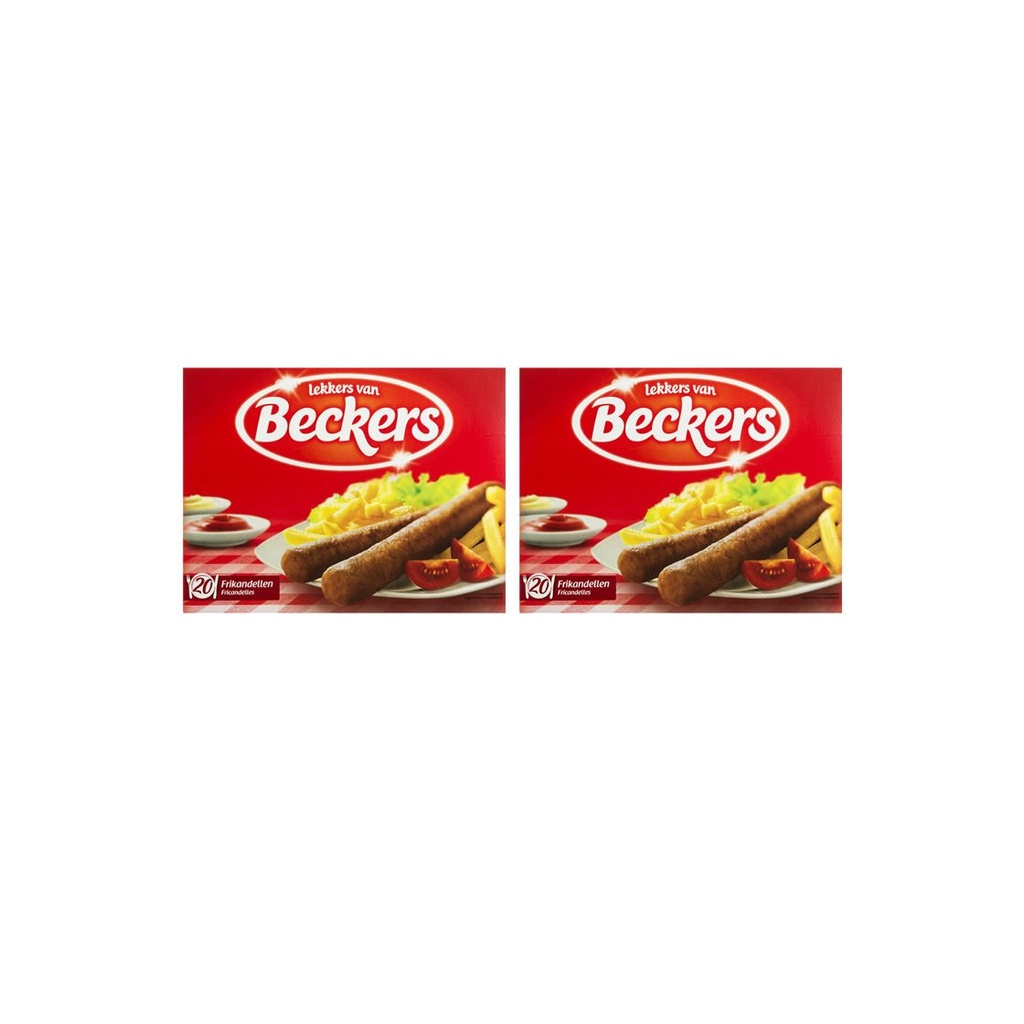 2 x Beckers Frikandel 20 Stk. x 70g